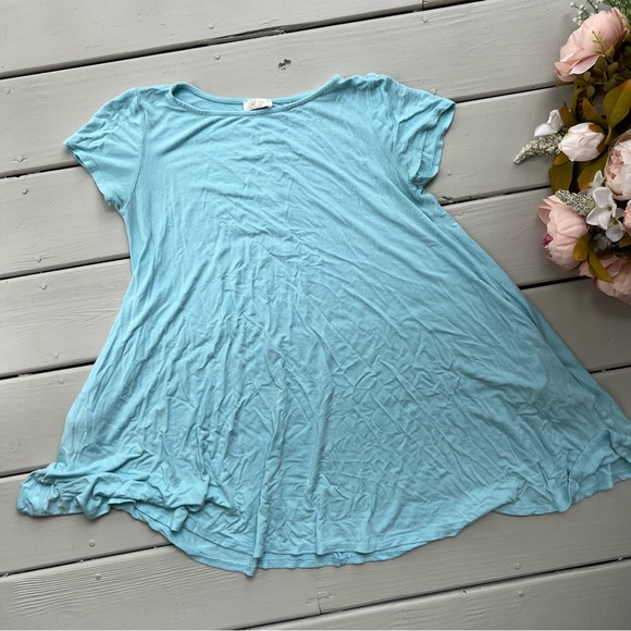Light Blue Tunic with Pockets - Picture 13 of 15